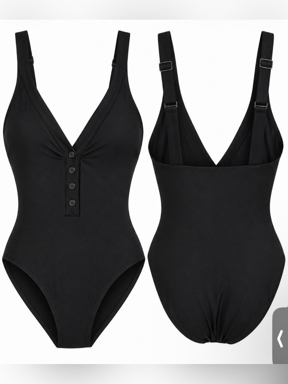 Andie Swim Women's Ipanema
One Piece-Black SIZE XL NEW